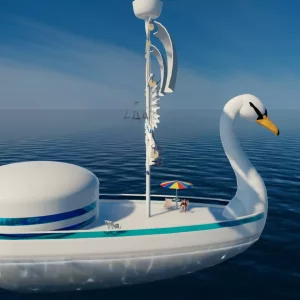 The Swan Yacht by Queen…