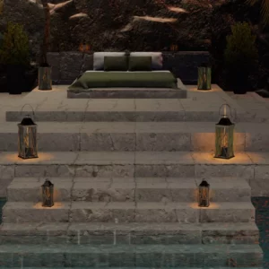 Tropical Midnight Oasis…