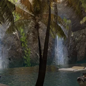 Tropical Midnight Oasis…