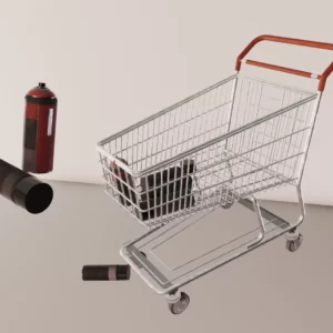 StkRus Shopping Cart & Sprayca…