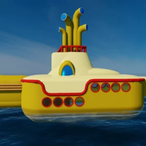 Beatles Yellow Submarine by Queen…