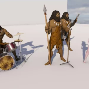 Cavemen Band by Queen…