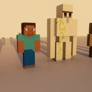 Minecraft Set by Queen…