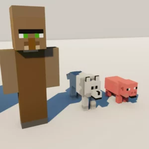 Minecraft Set by Queen…