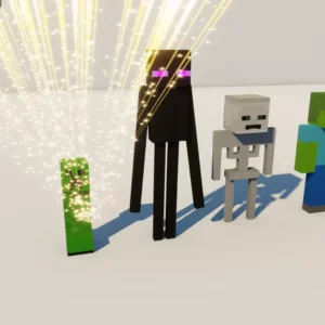 Minecraft Set by Queen…