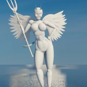 Female Devil Statue