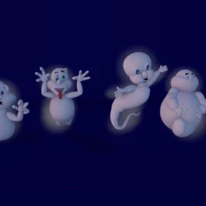 Casper the Ghost and his family by …