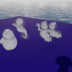 Casper the Ghost and his family by …