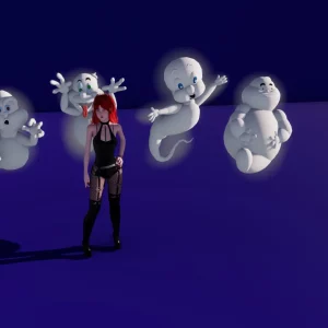 Casper the Ghost and his family by …