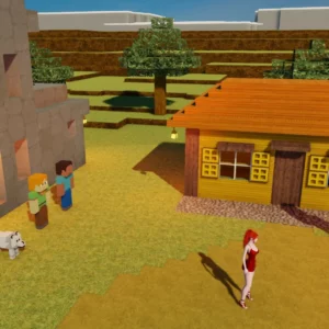 Minecraft Village by Queen…