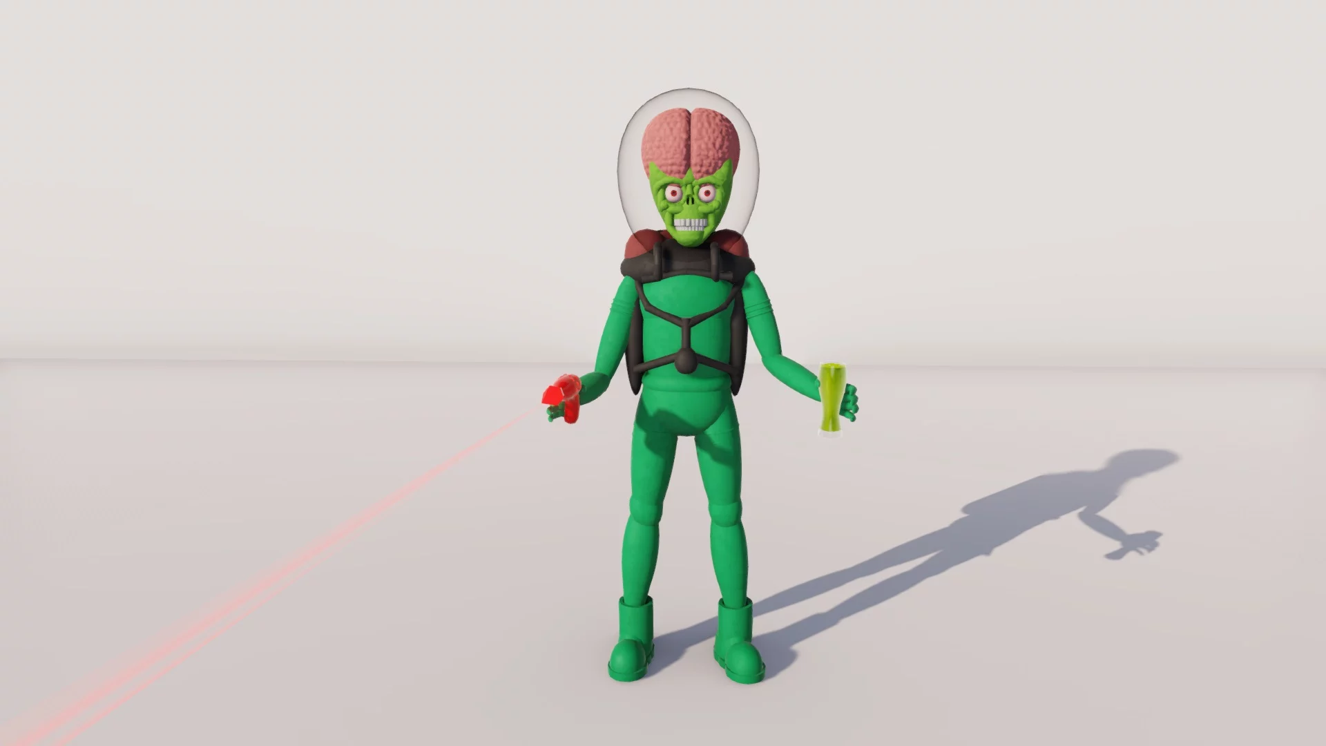 Mars Attacks Alien by Queen pic 1