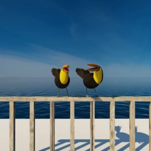 Toucans By DrkNight