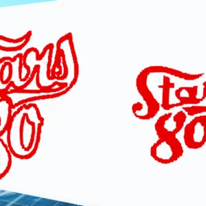 Stars 80 Logo – Wall and Floor De…