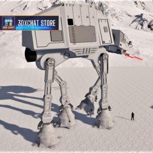 Star Wars Empire AT-AT Full and Hal…